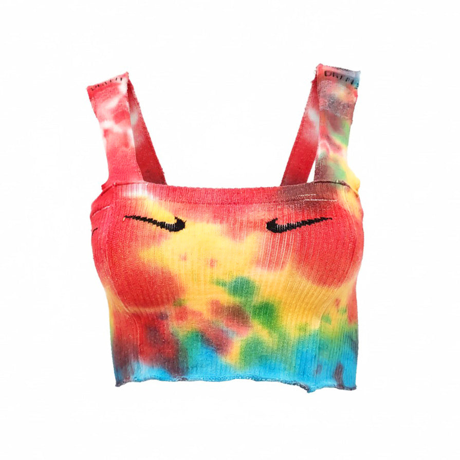 nike tie dye crop top