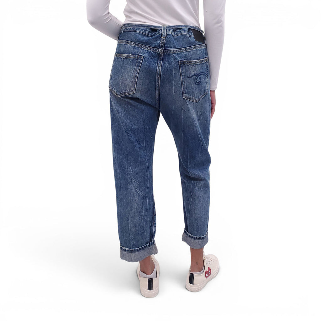 R13 'PAPERBAG HAYDEN' JEANS - SIZE 30