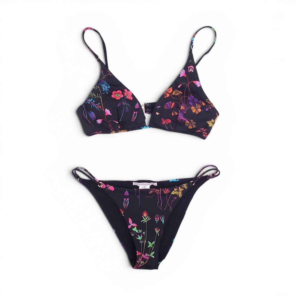 STELLA MCCARTNEY FLORAL BIKINI - SIZE S