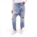 R13 'TAILORED DROP' JEANS - SIZE 30