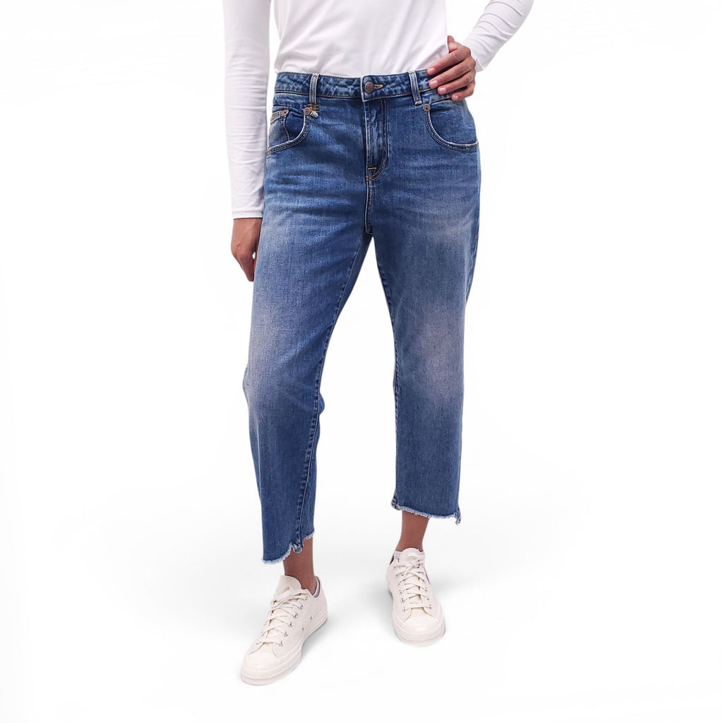 R13 'BOY STRAIGHT' JEANS - SIZE 31
