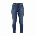 FRAME ‘LE HIGH STRAIGHT’ MEDIUM BLUE STRAIGHT LEG JEANS - SIZE 24