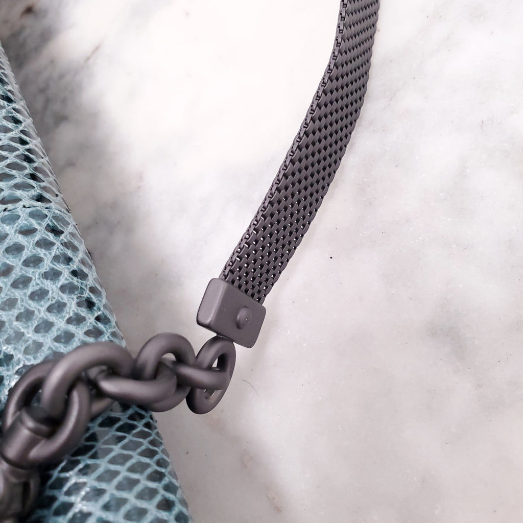 BOTTEGA VENETA INTRECCIATO PANELLED HANDBAG