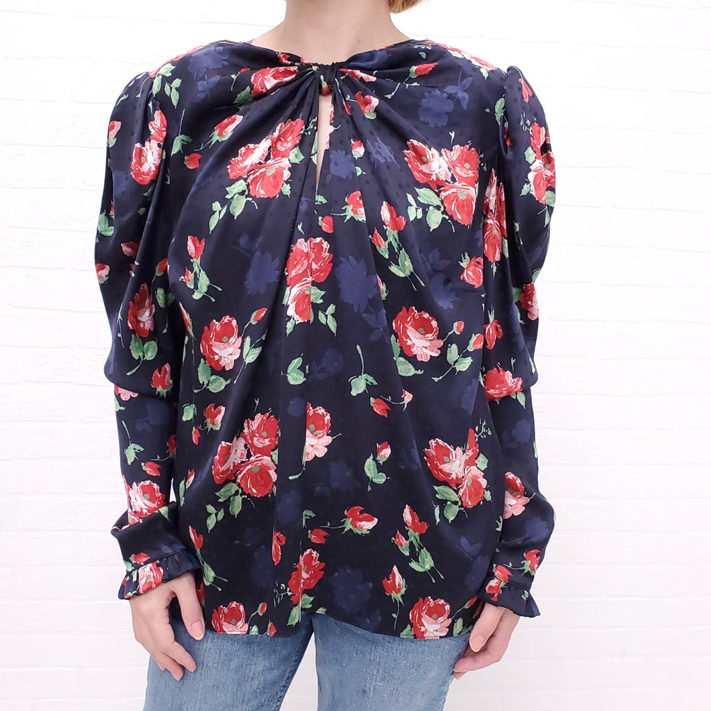 MAGDA BUTRYM FLORAL BLOUSE ($1,465)- SIZE 6