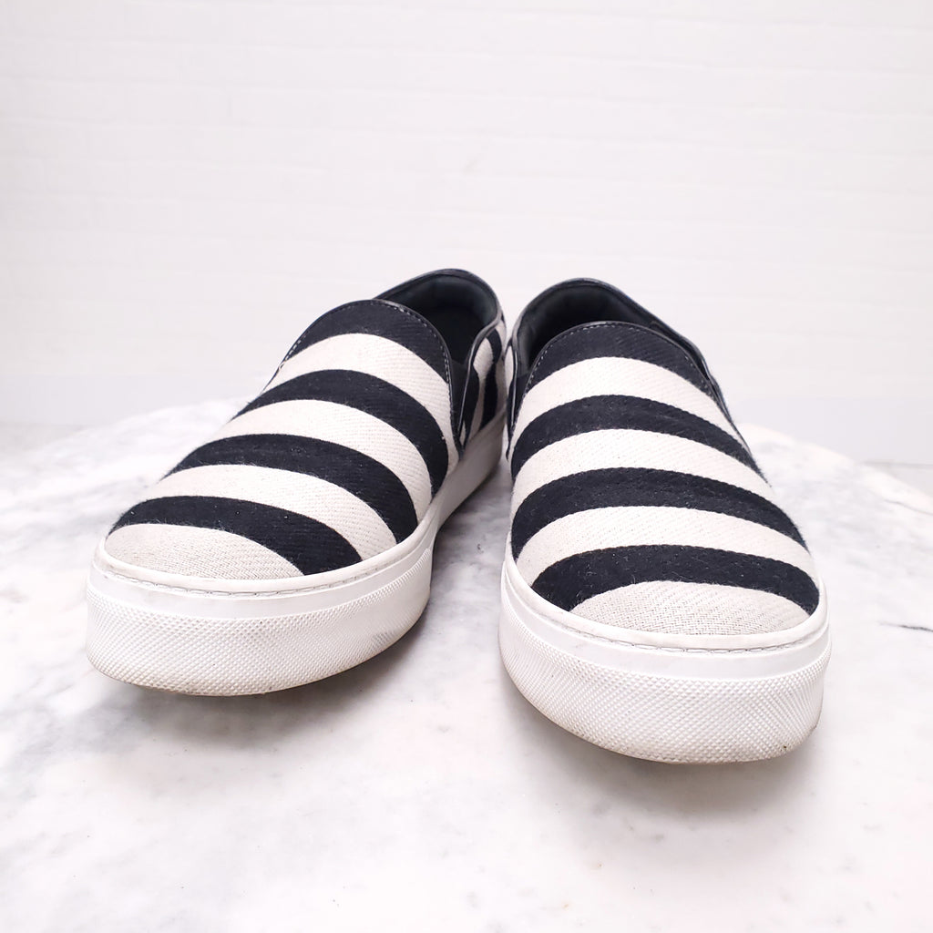 CELINE STRIPE SNEAKERS - SIZE 38.5