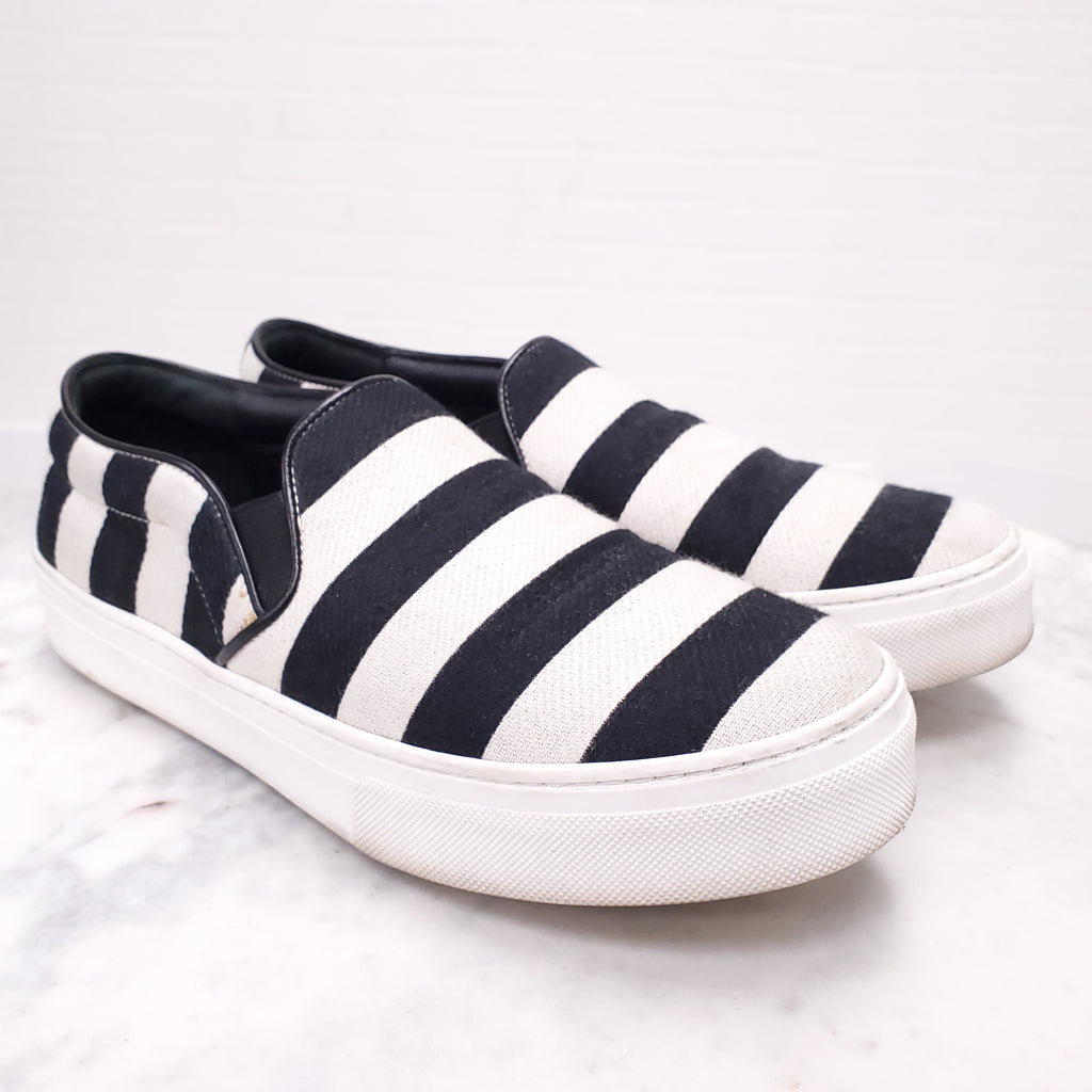 CELINE STRIPE SNEAKERS - SIZE 38.5