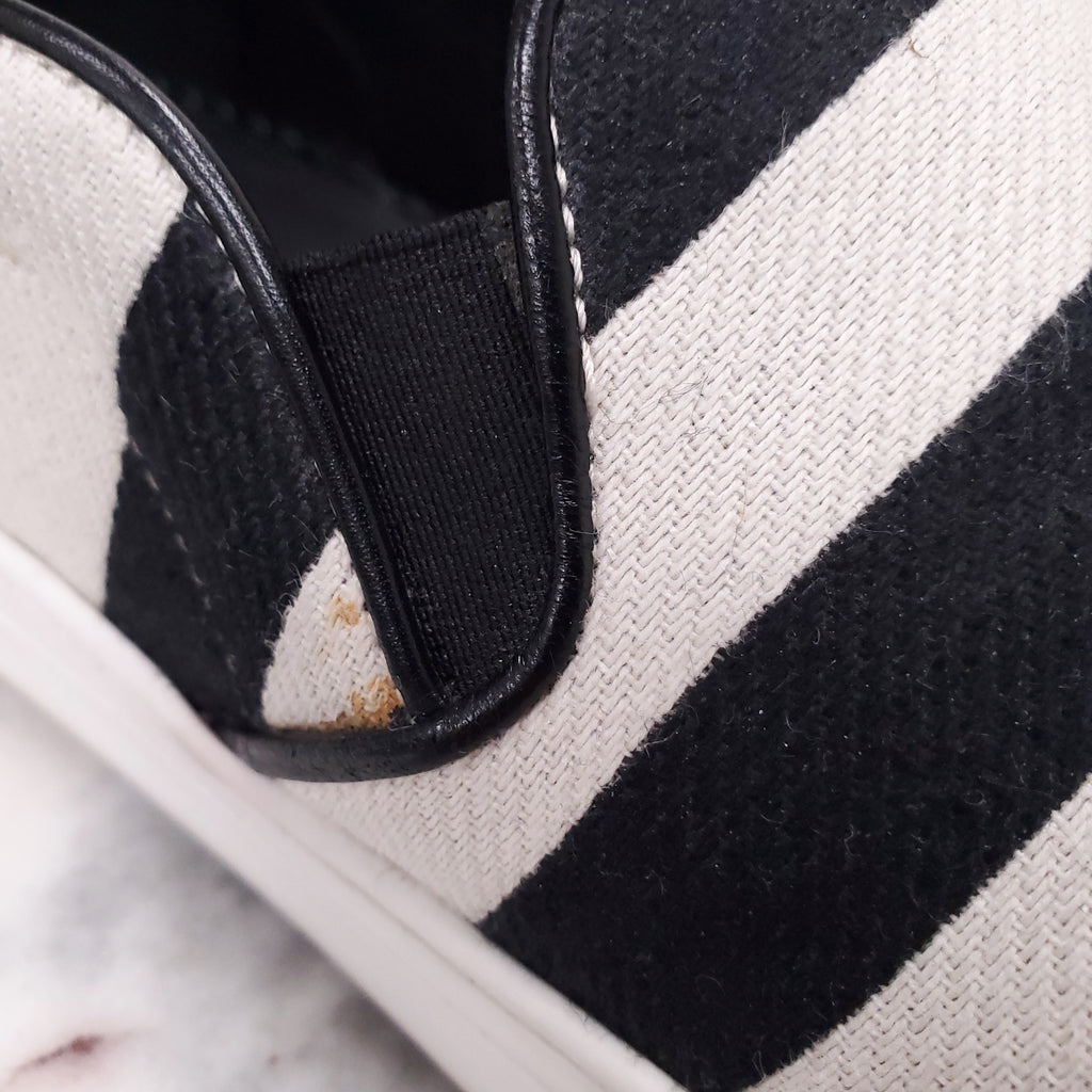 CELINE STRIPE SNEAKERS - SIZE 38.5