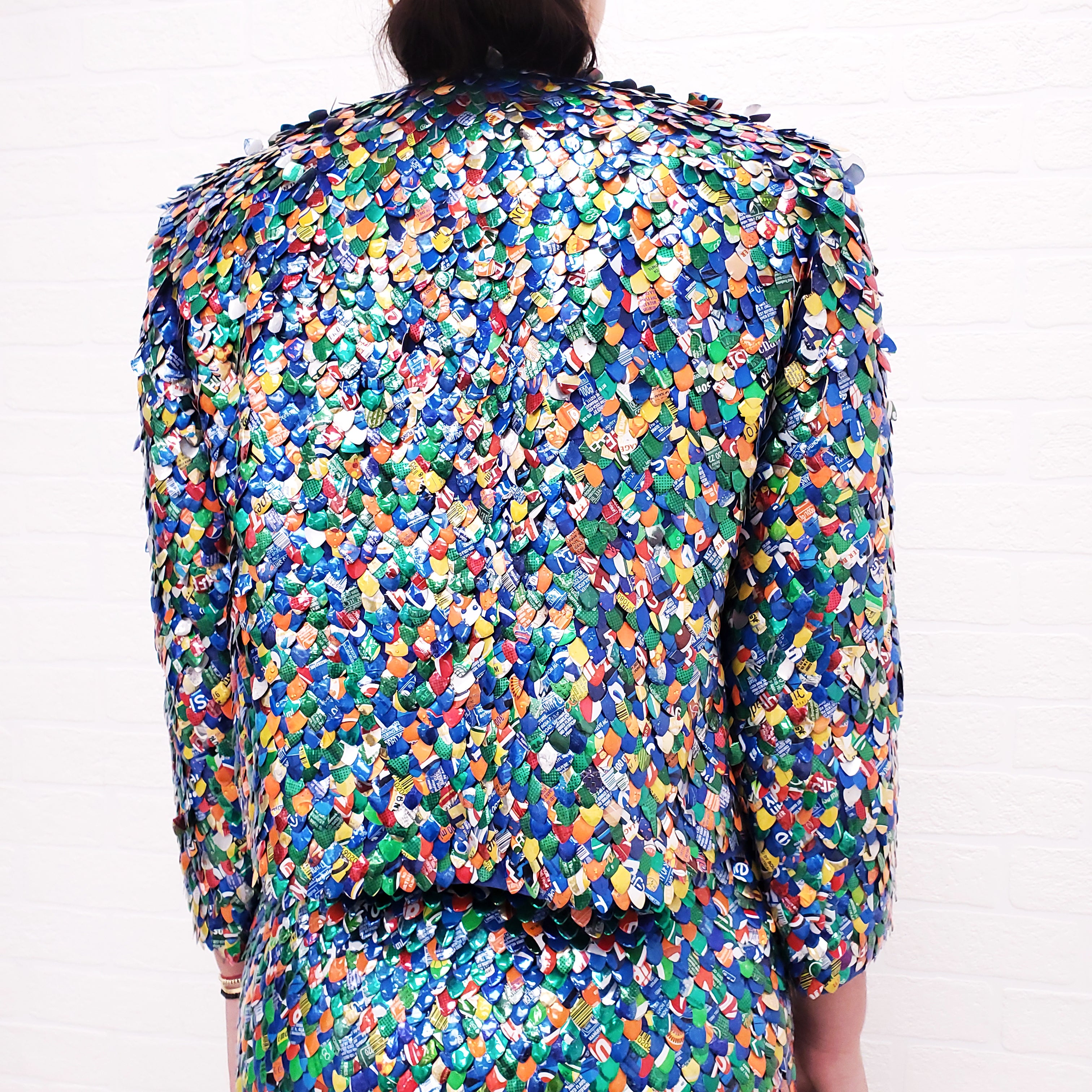 MOSCHINO COUTURE SODA CANS LIMITED EDITION JACKET - SIZE 40