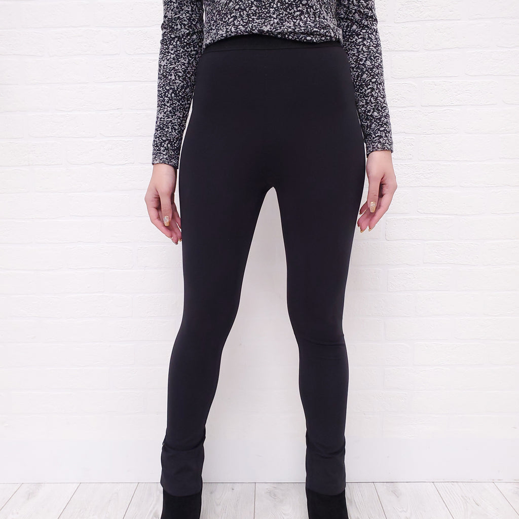 OPENING CEREMONY BLACK LOGO LEGGINGS - SIZE XS
