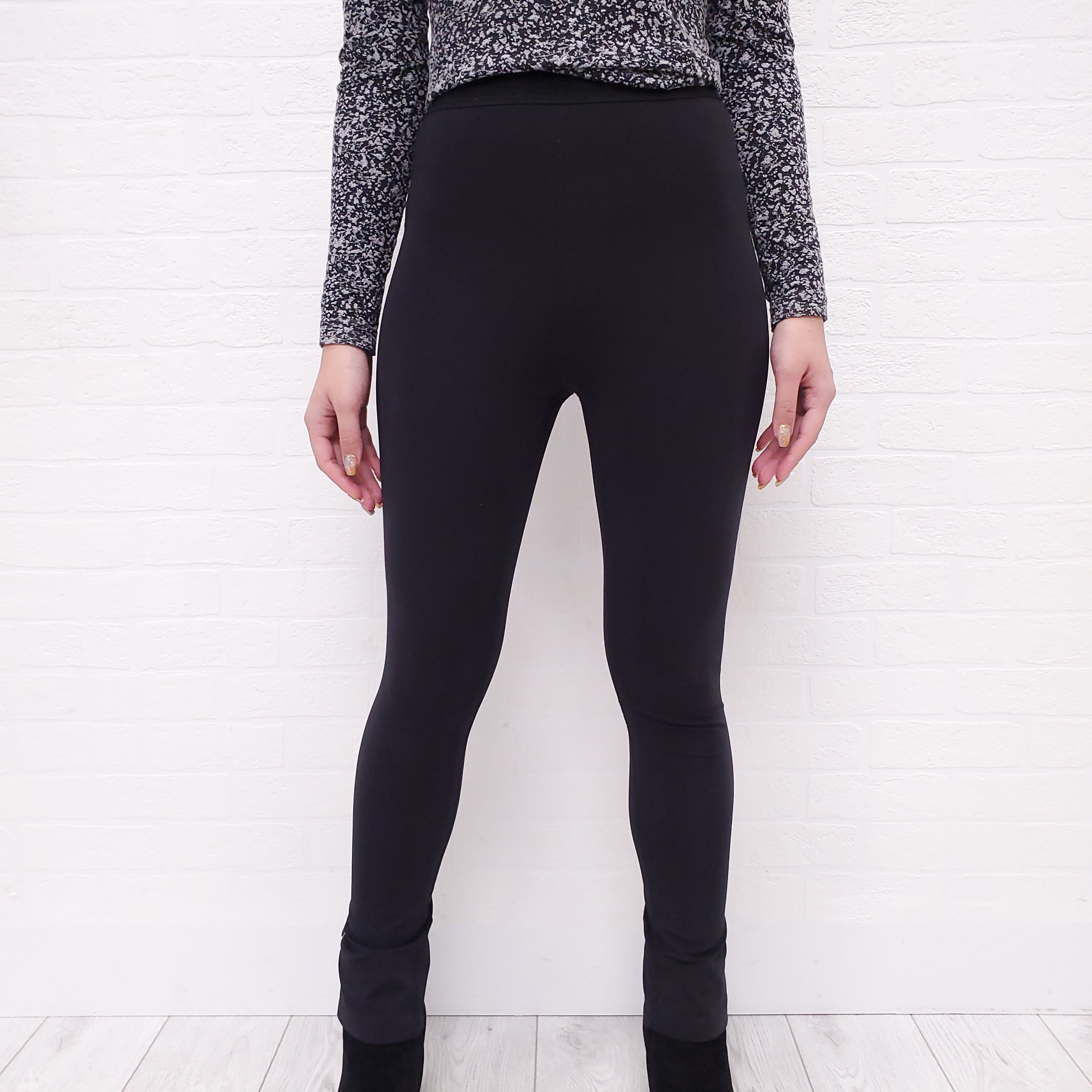 OPENING CEREMONY BLACK LOGO LEGGINGS - SIZE XS