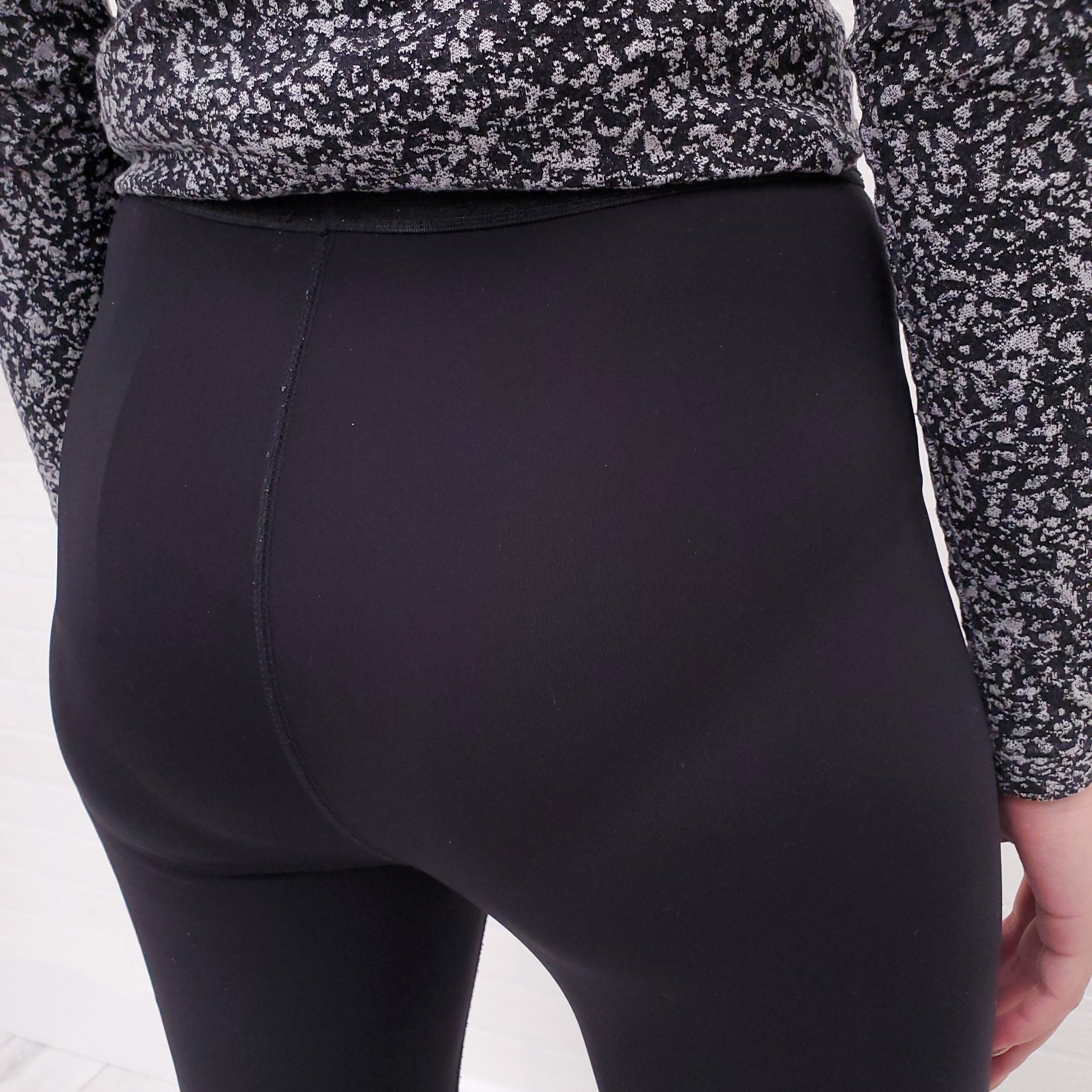 OPENING CEREMONY BLACK LOGO LEGGINGS - SIZE XS