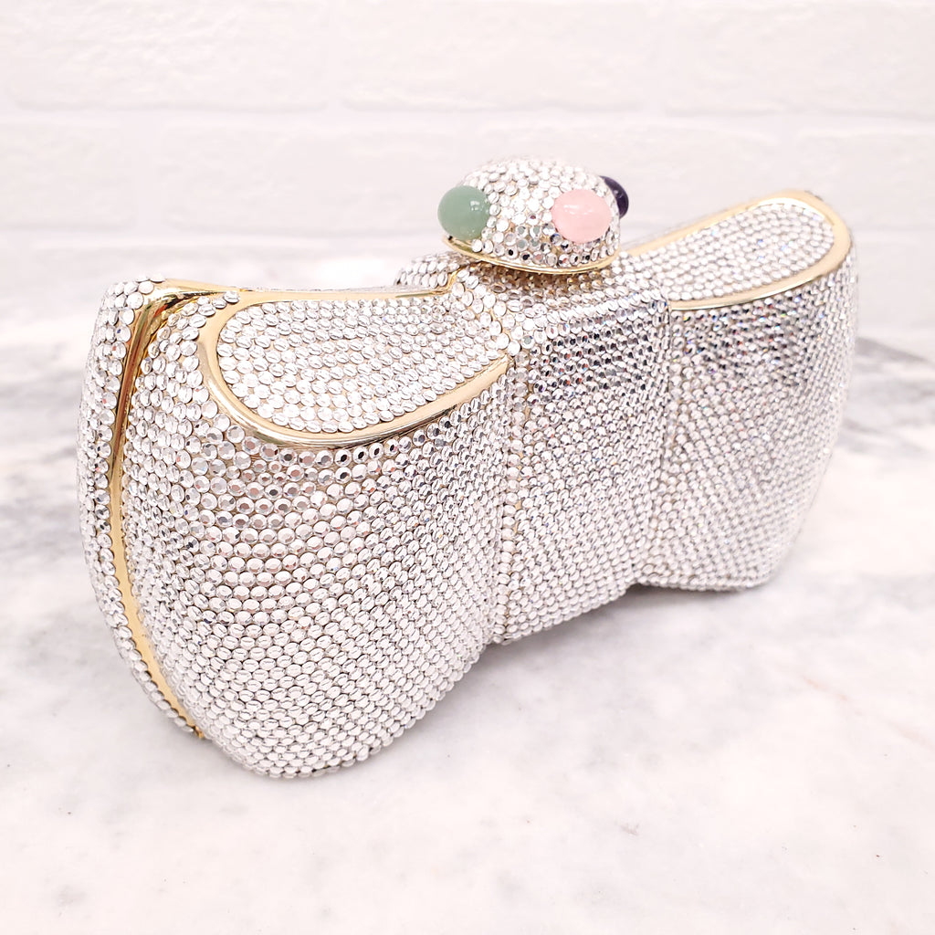 JUDITH LEIBER BOW CLUTCH
