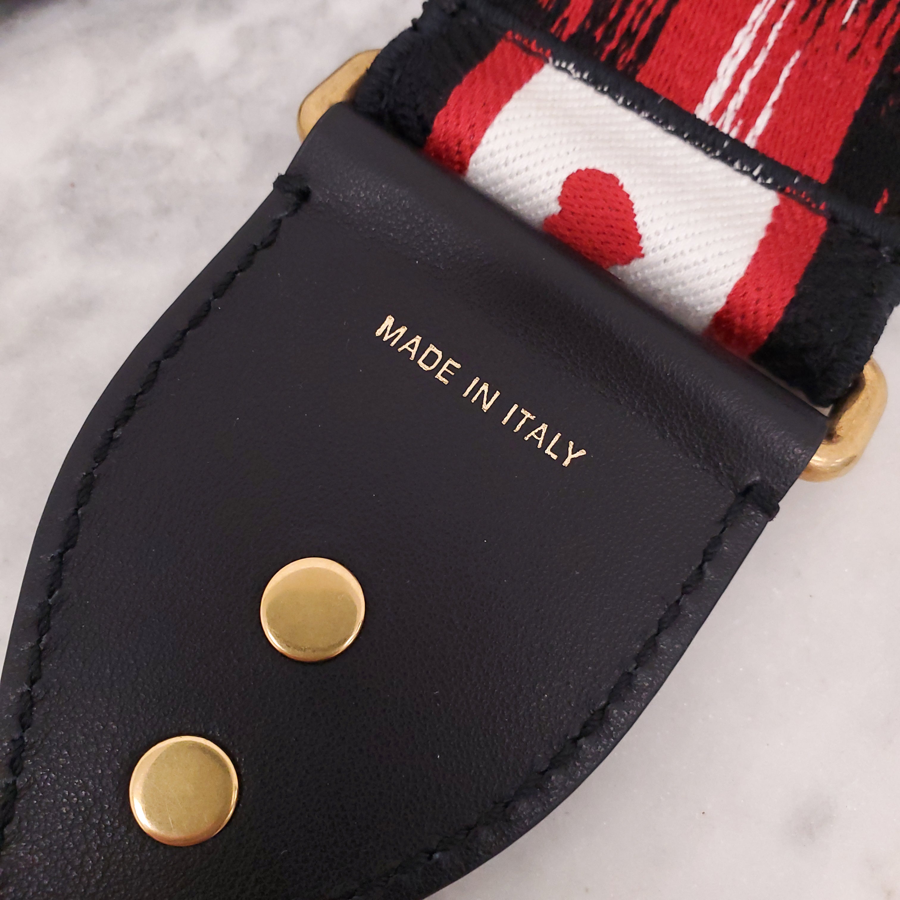 CHRISTIAN DIOR HEART PURSE STRAP