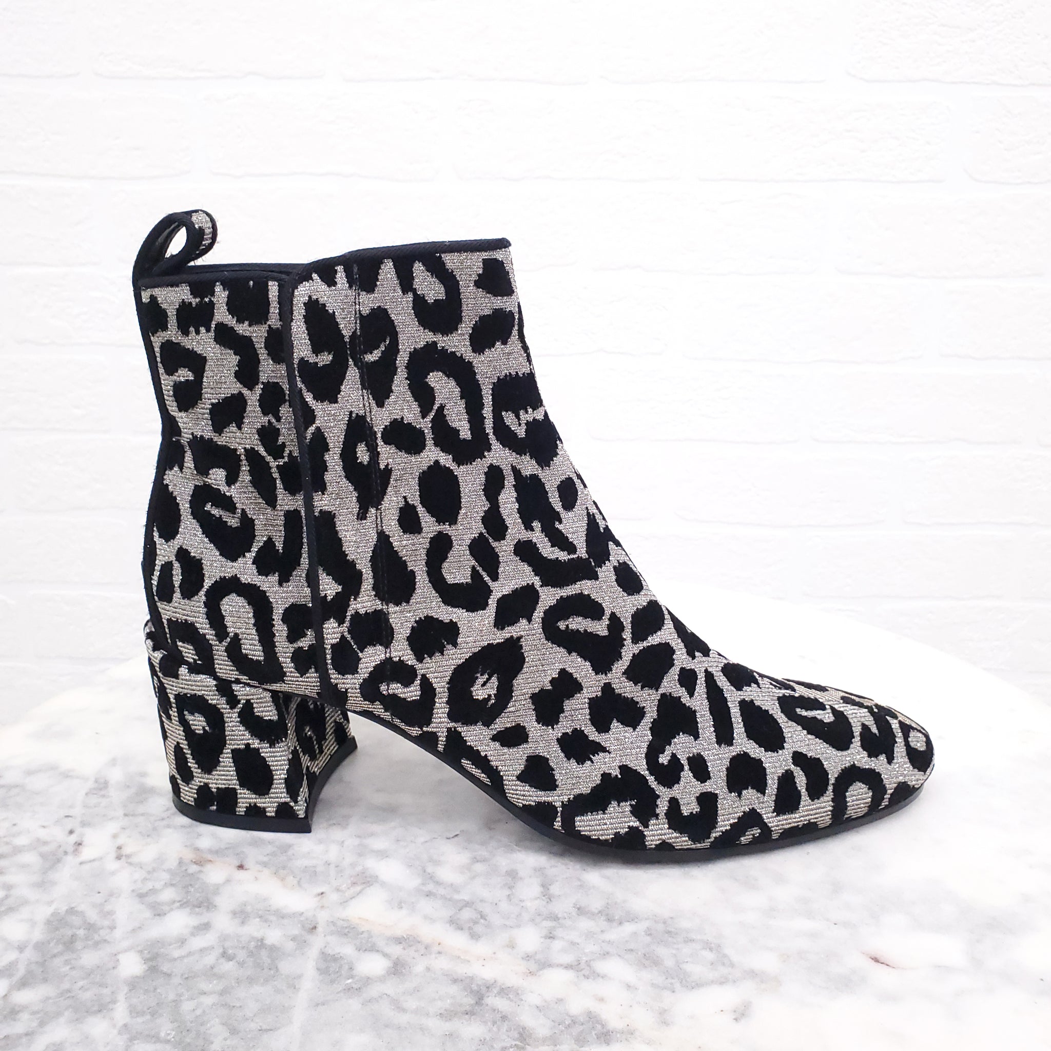 DOLCE GABBANA LEOPARD BOOTS 1785 SIZE 40