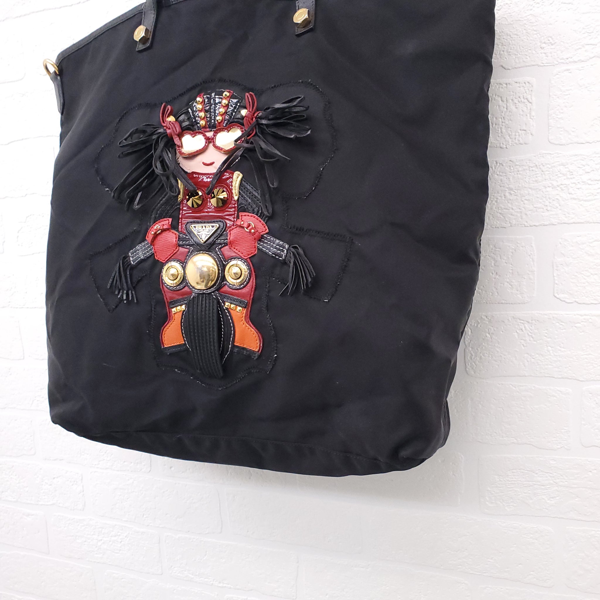 【超美品】PRADA カナパ ロボット 楽天市場】プラダ カナパ ロボット（バッグ・小物・ブランド雑貨
