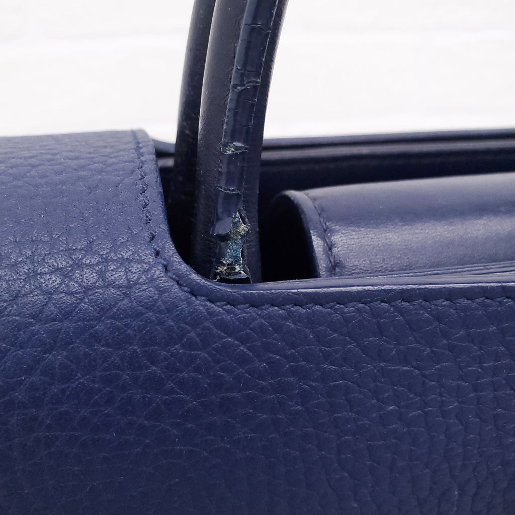 CHRISTIAN DIOR BLUE DIOREVER BAG