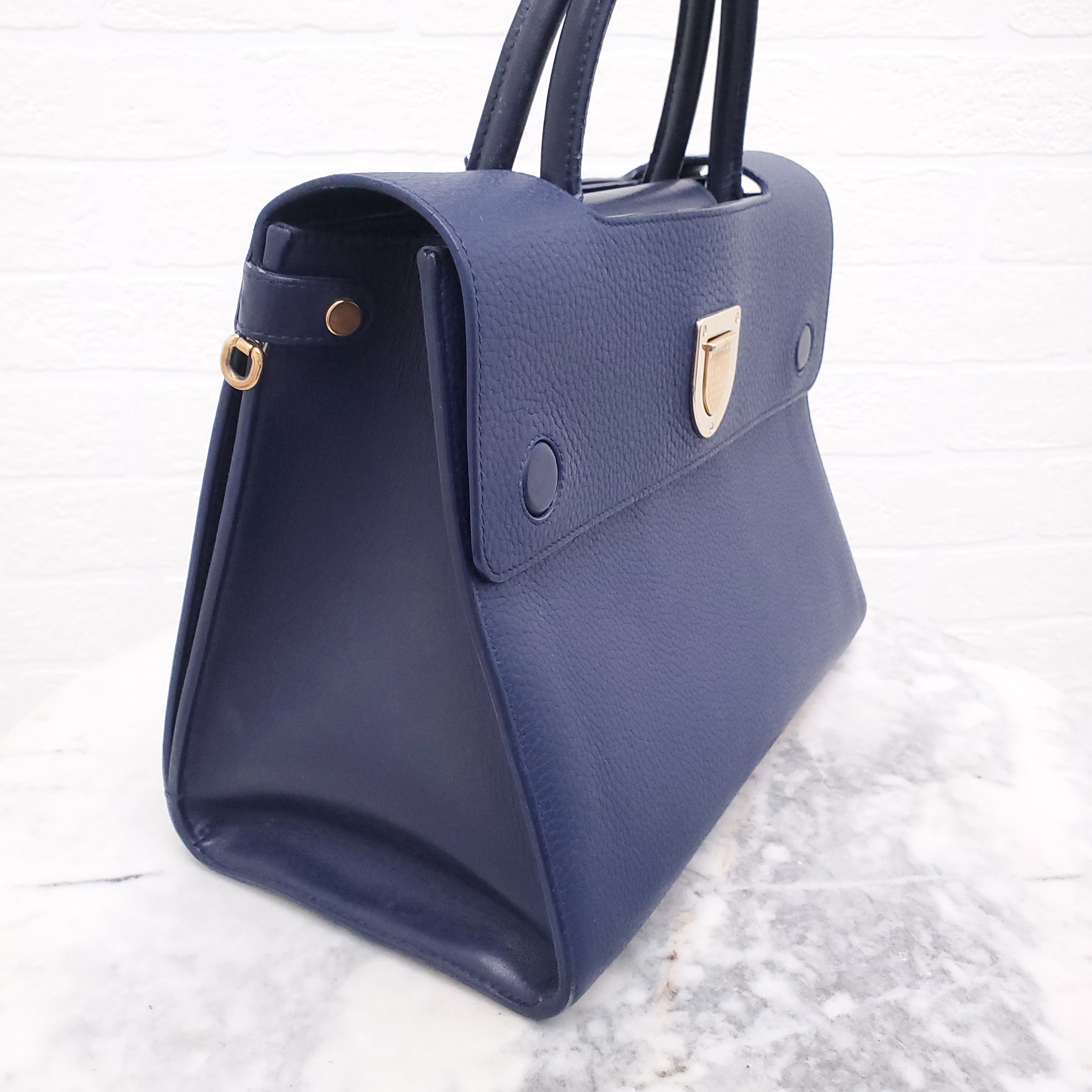 CHRISTIAN DIOR BLUE DIOREVER BAG