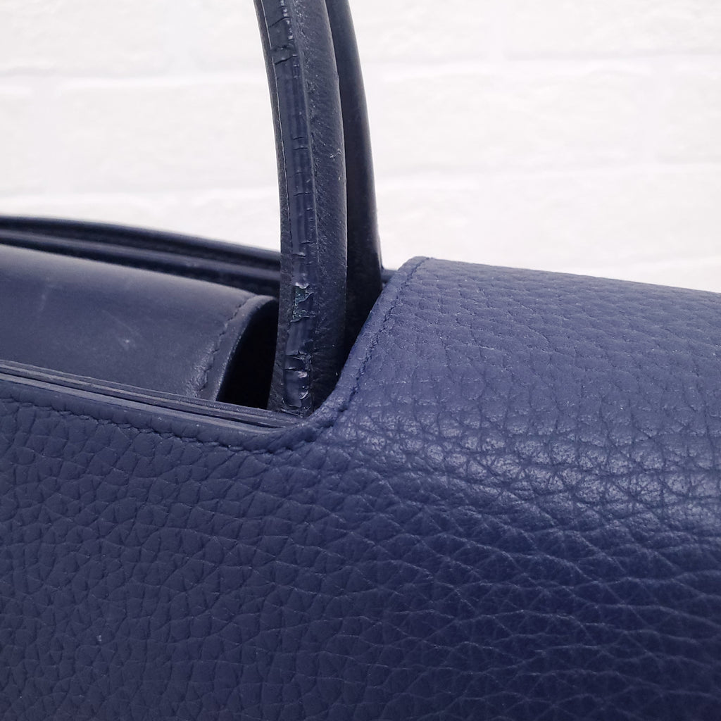 CHRISTIAN DIOR BLUE DIOREVER BAG