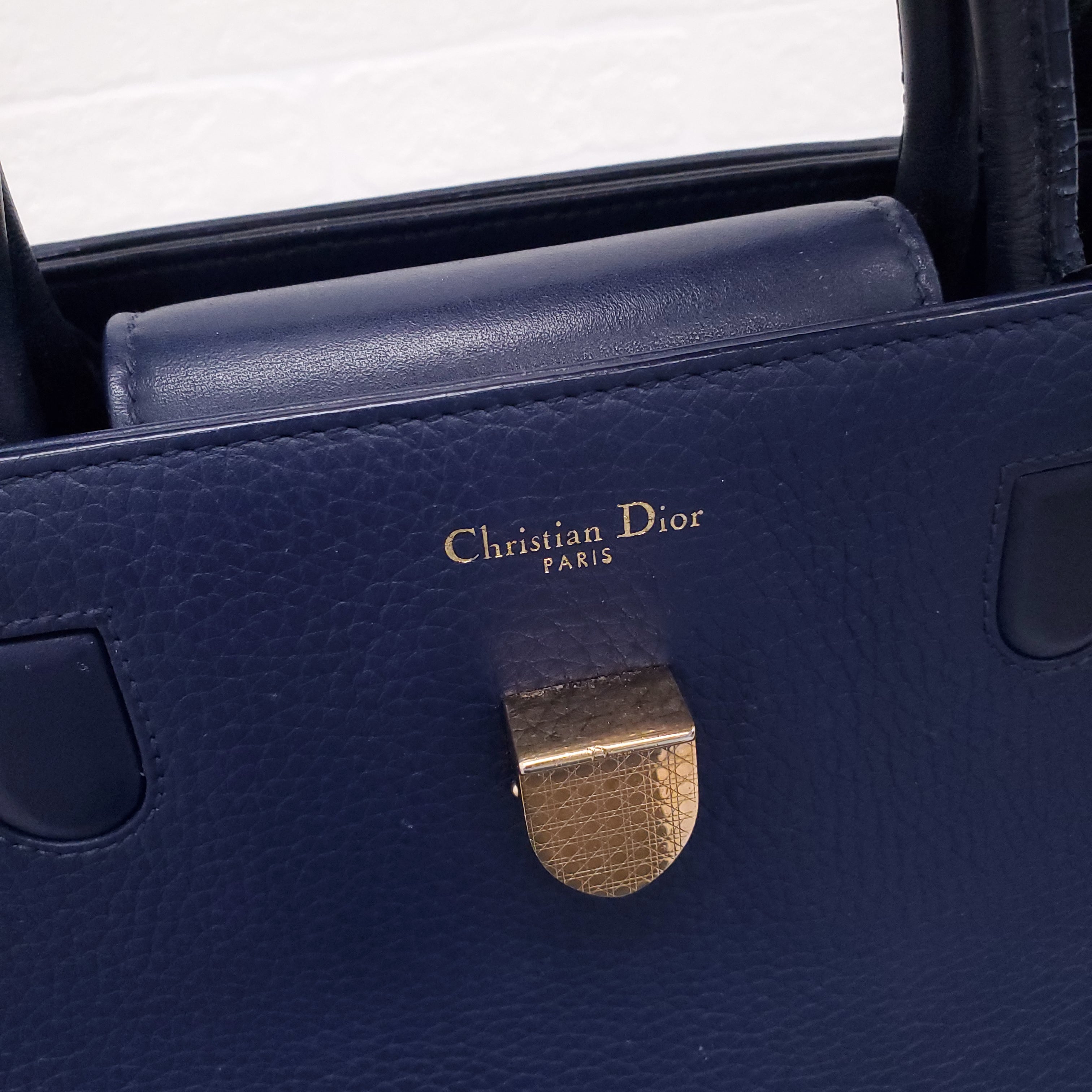 CHRISTIAN DIOR BLUE DIOREVER BAG