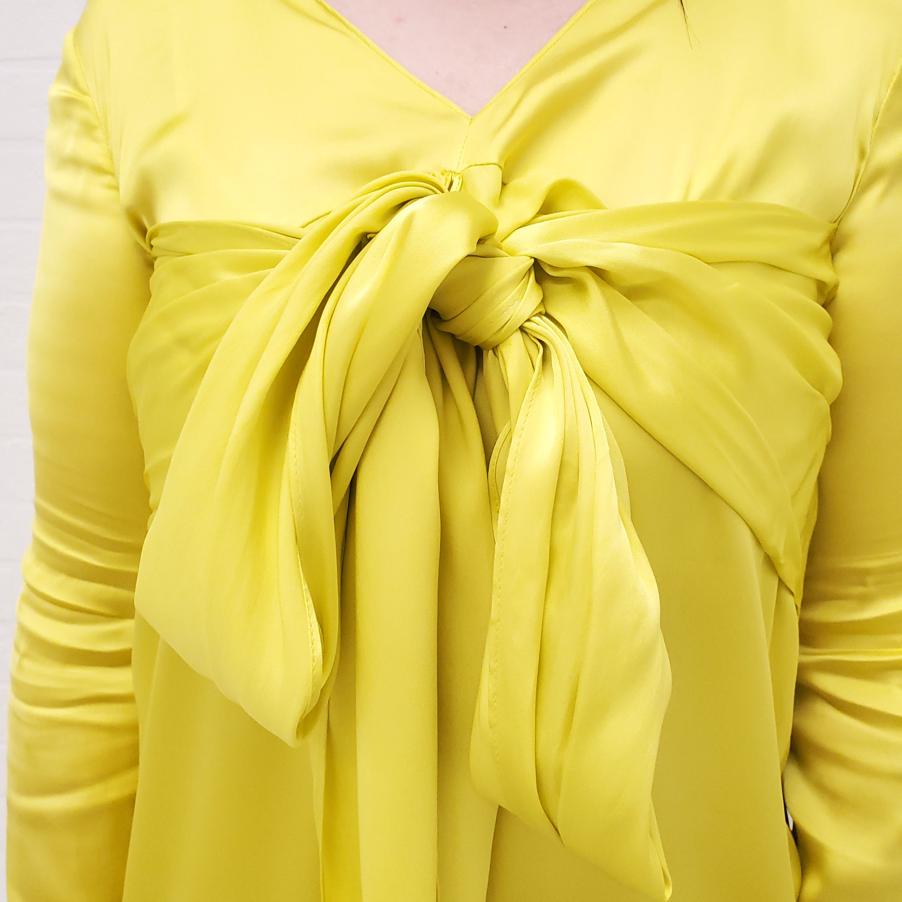 M MISSONI YELLOW DRESS - SIZE 40