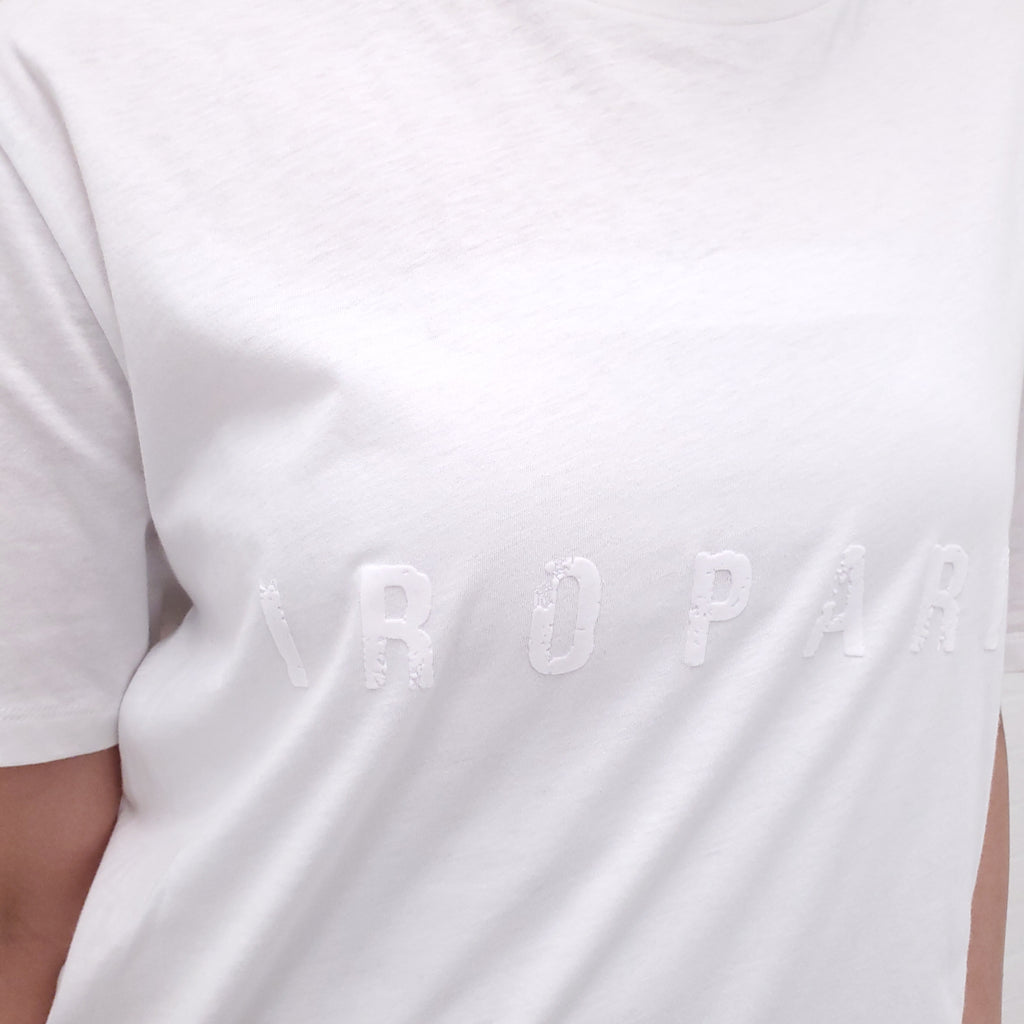 IRO PARIS LOGO T-SHIRT - SIZE S