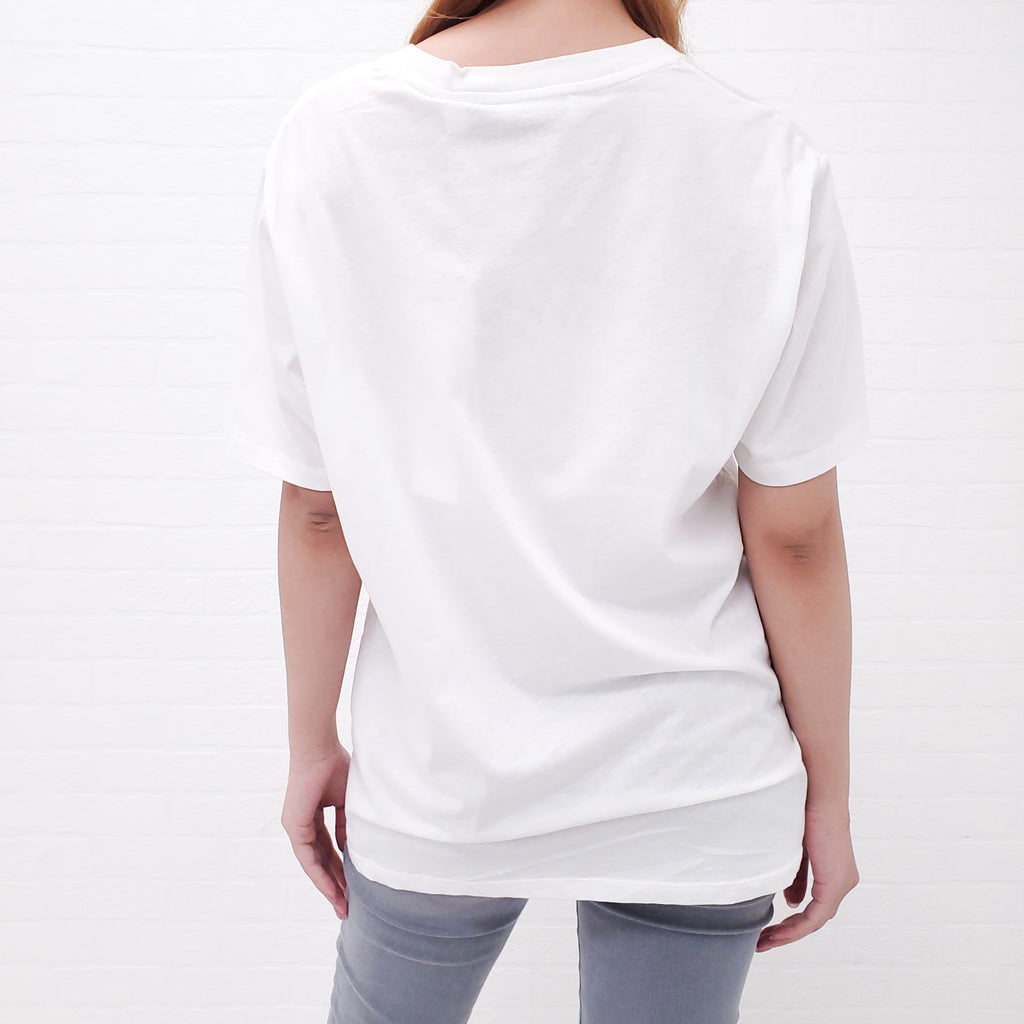 IRO PARIS LOGO T-SHIRT - SIZE S