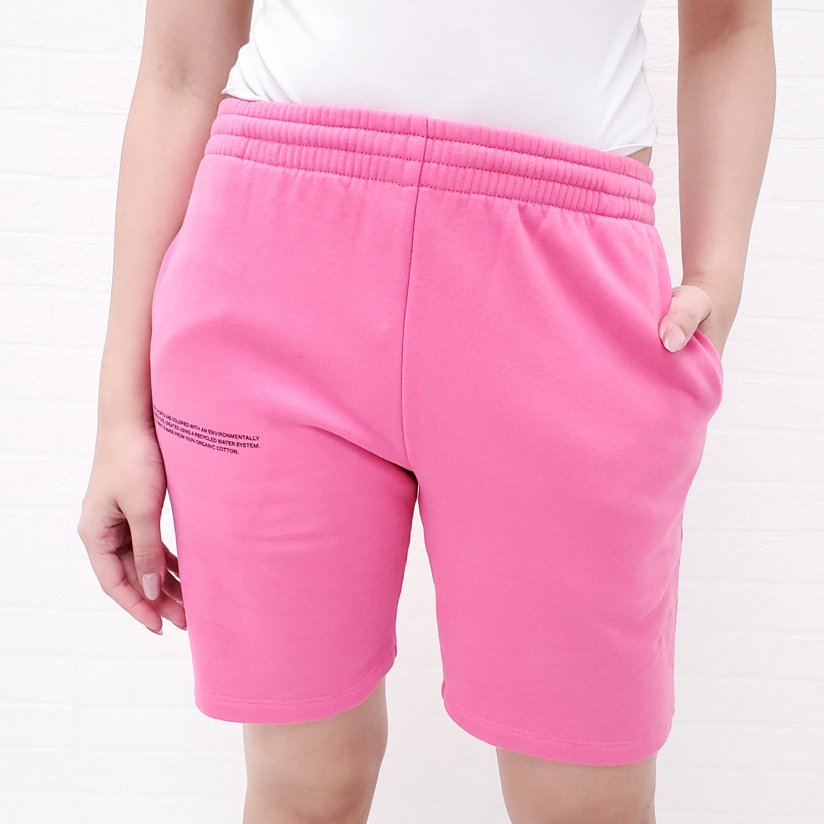 PANGAIA PINK SHORTS - SIZE XS