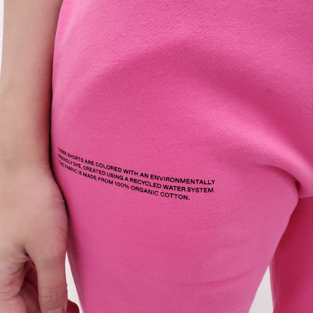 PANGAIA PINK SHORTS - SIZE XS