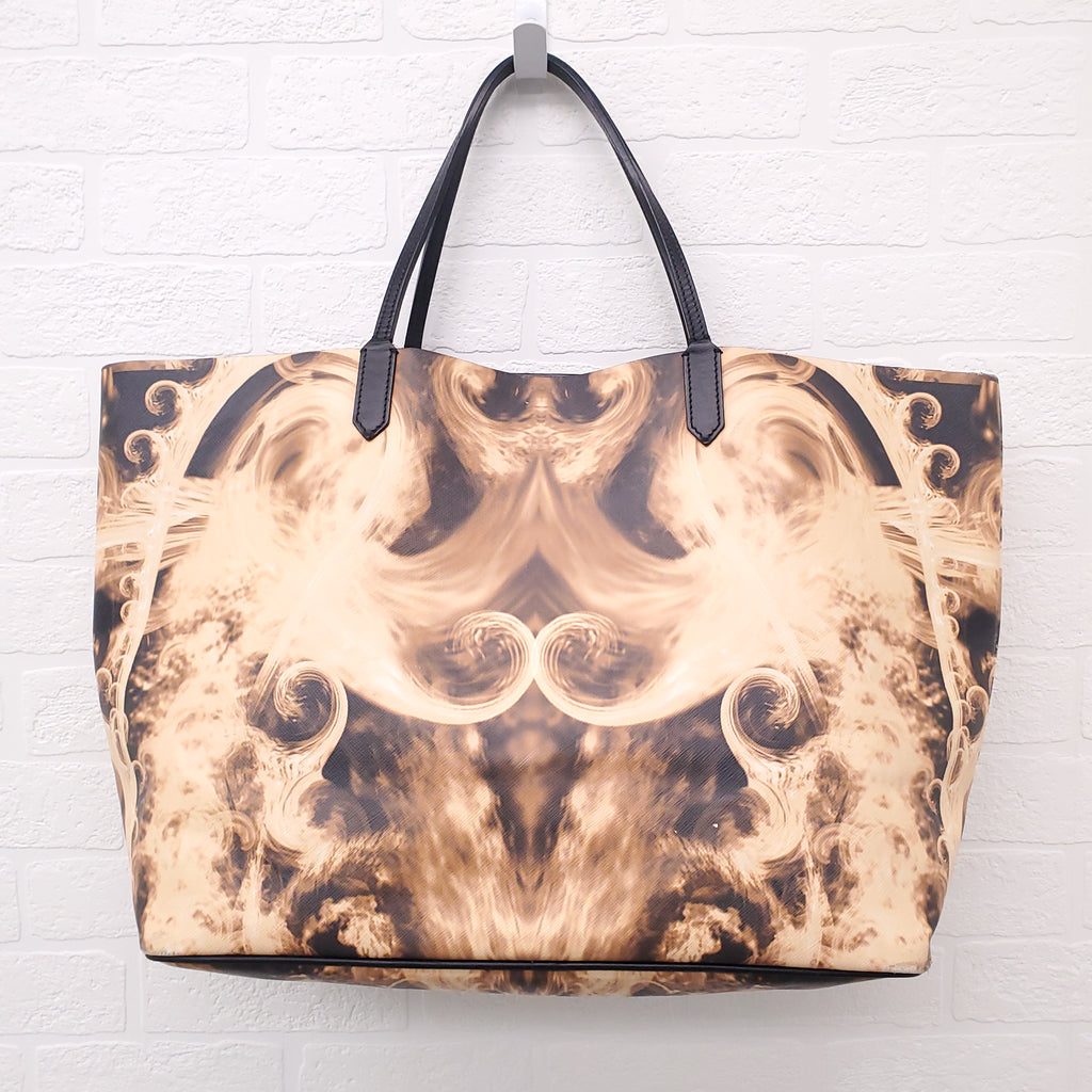 GIVENCHY FLAME PRINT TOTE BAG