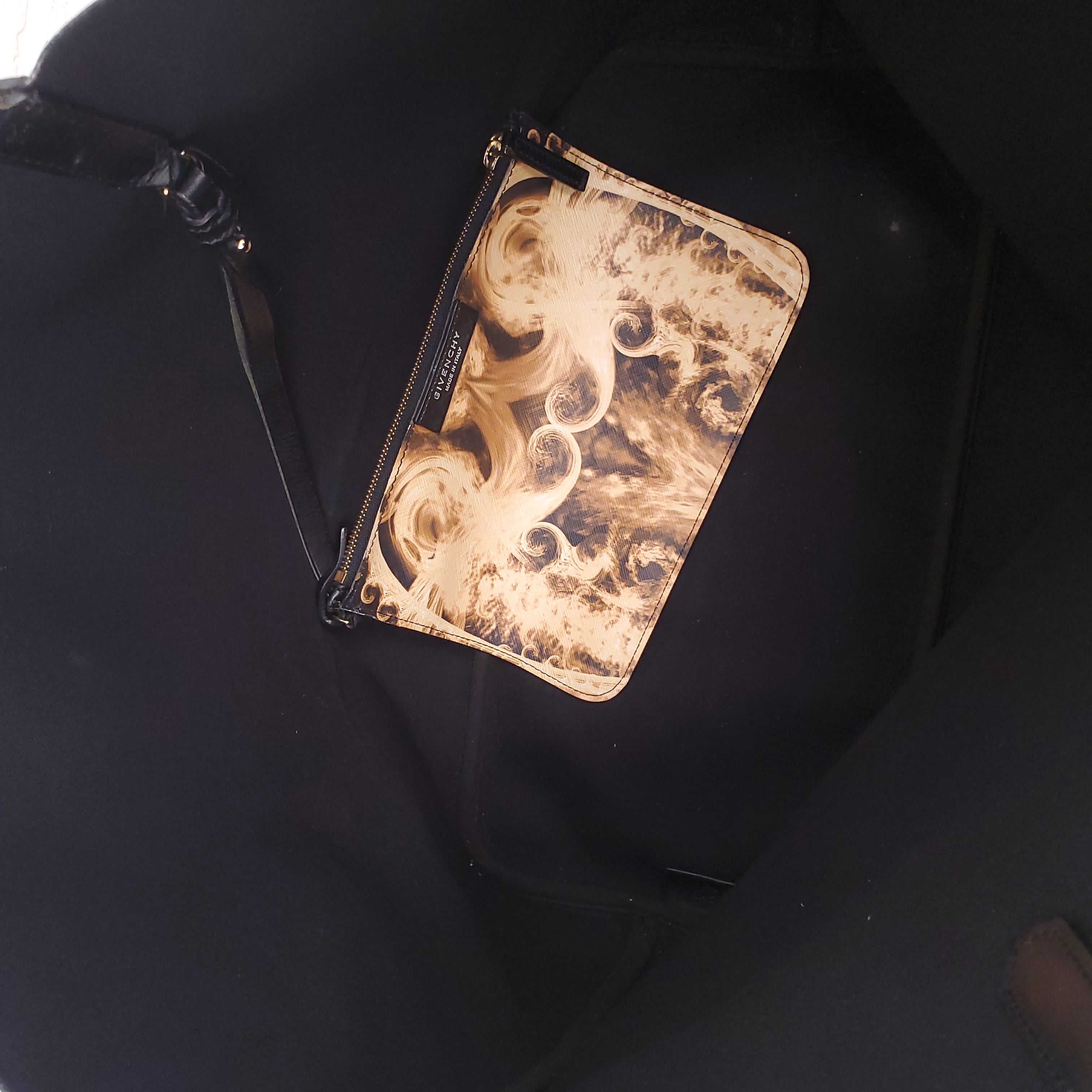 GIVENCHY FLAME PRINT TOTE BAG