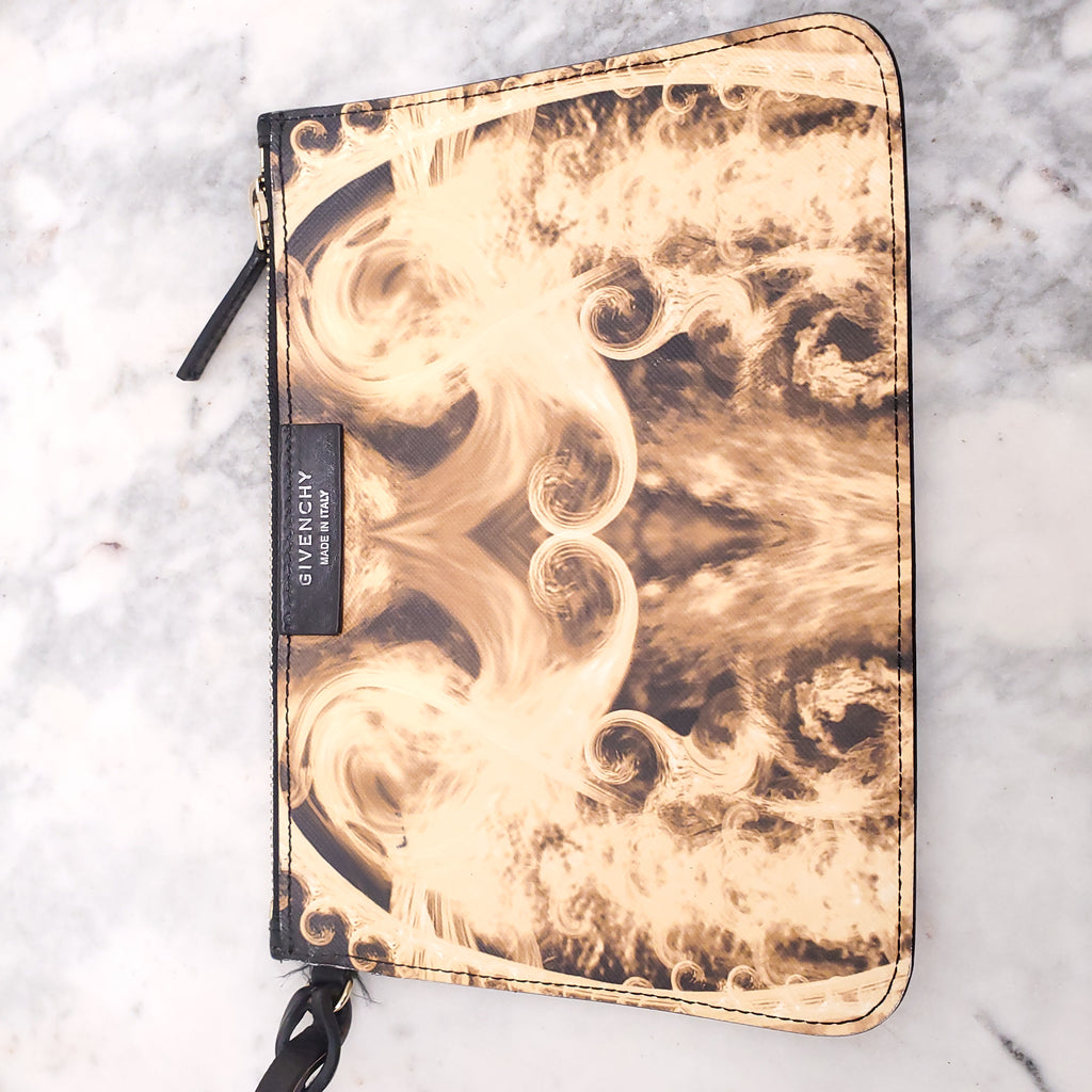 GIVENCHY FLAME PRINT TOTE BAG