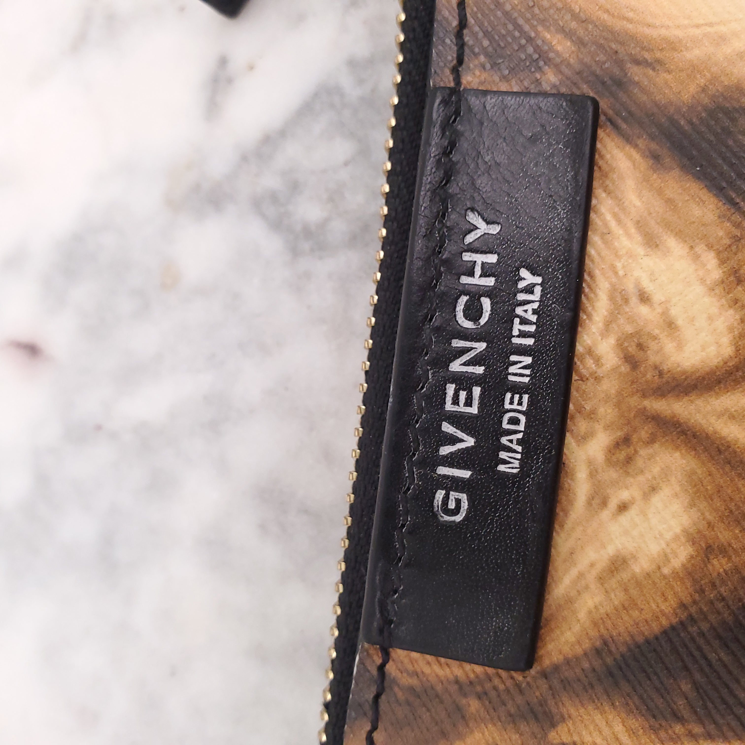 GIVENCHY FLAME PRINT TOTE BAG