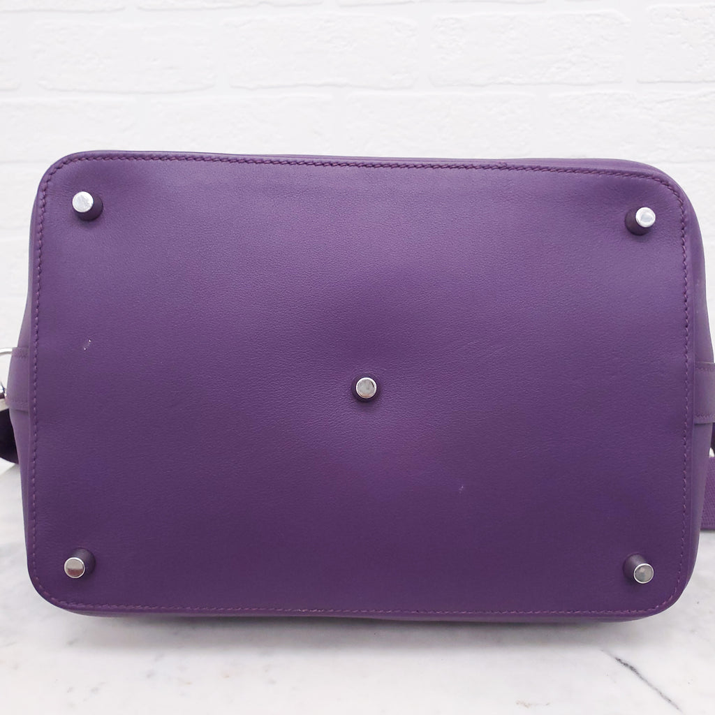 HERMÈS PURPLE TOOLBOX BAG