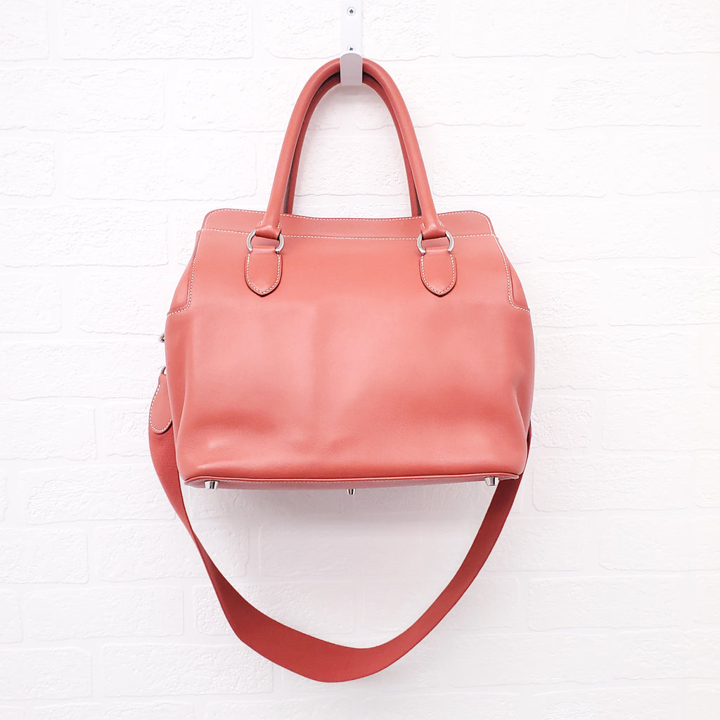 HERMÈS CORAL TOOLBOX BAG
