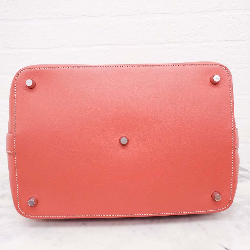 HERMÈS CORAL TOOLBOX BAG