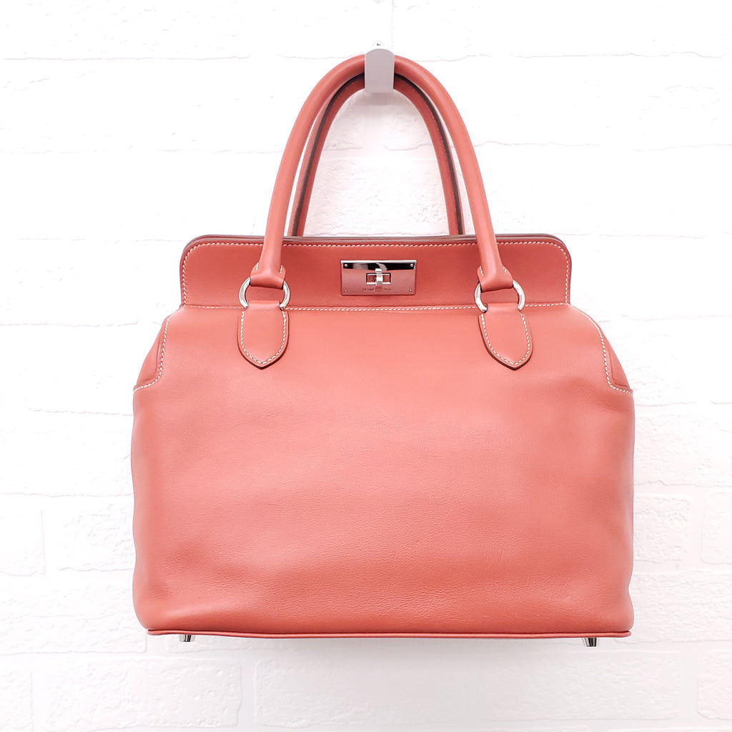 HERMÈS CORAL TOOLBOX BAG