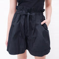 JASON WU BLACK BUBBLE SHORTS - SIZE 4