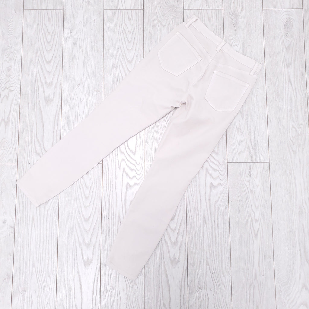 J BRAND CREAM CORDUROY PANTS - SIZE 25
