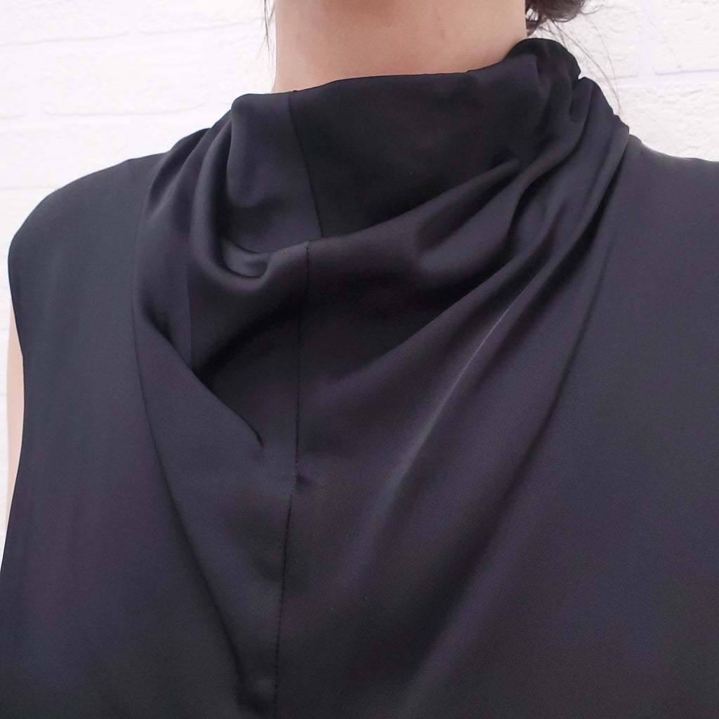 VICTORIA BECKHAM BLACK JUMPSUIT - SIZE 10