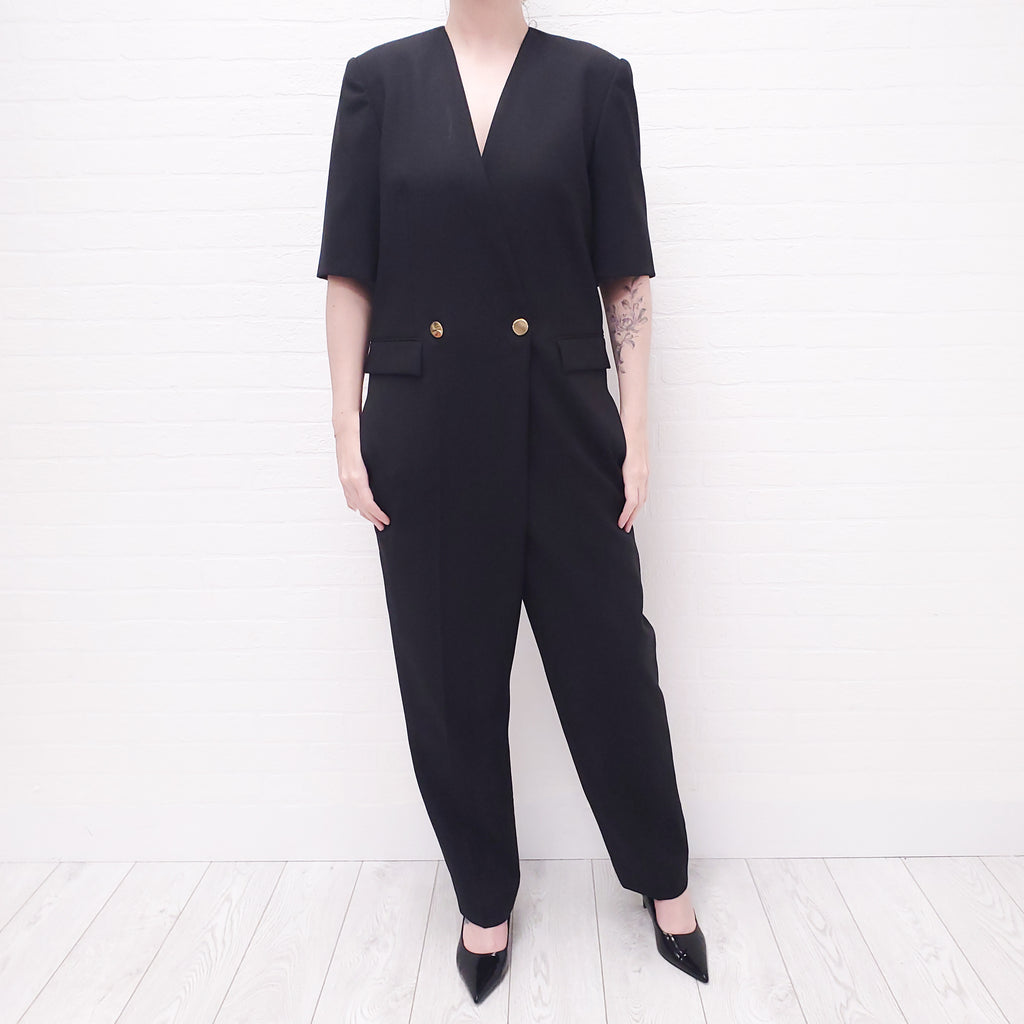 STELLA MCCARTNEY BLACK JUMPSUIT - SIZE 44