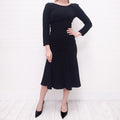 DOLCE & GABBANA BLACK DRESS - SIZE 38