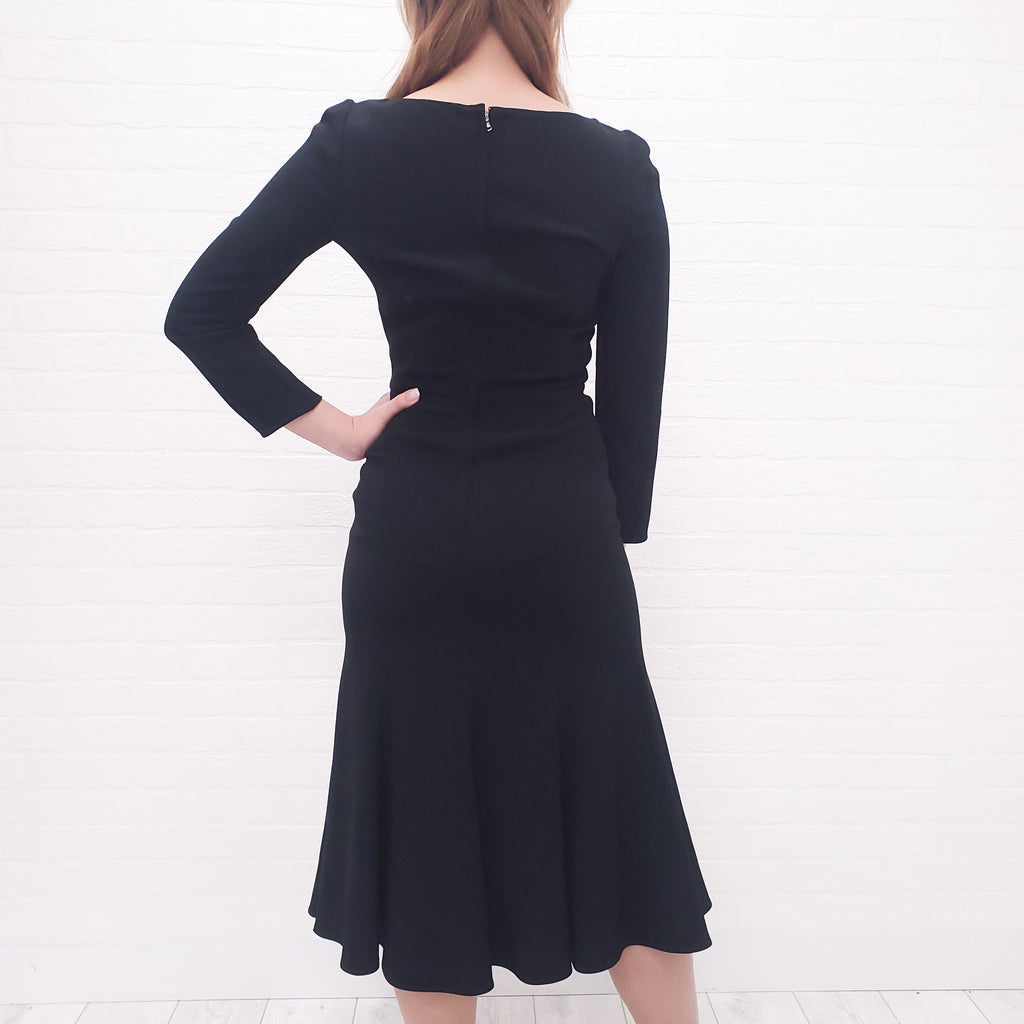 DOLCE & GABBANA BLACK DRESS - SIZE 38