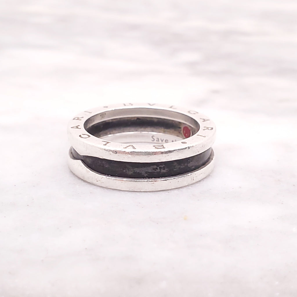 BVLGARI 'SAVE THE CHILDREN' RING - SIZE 8.5