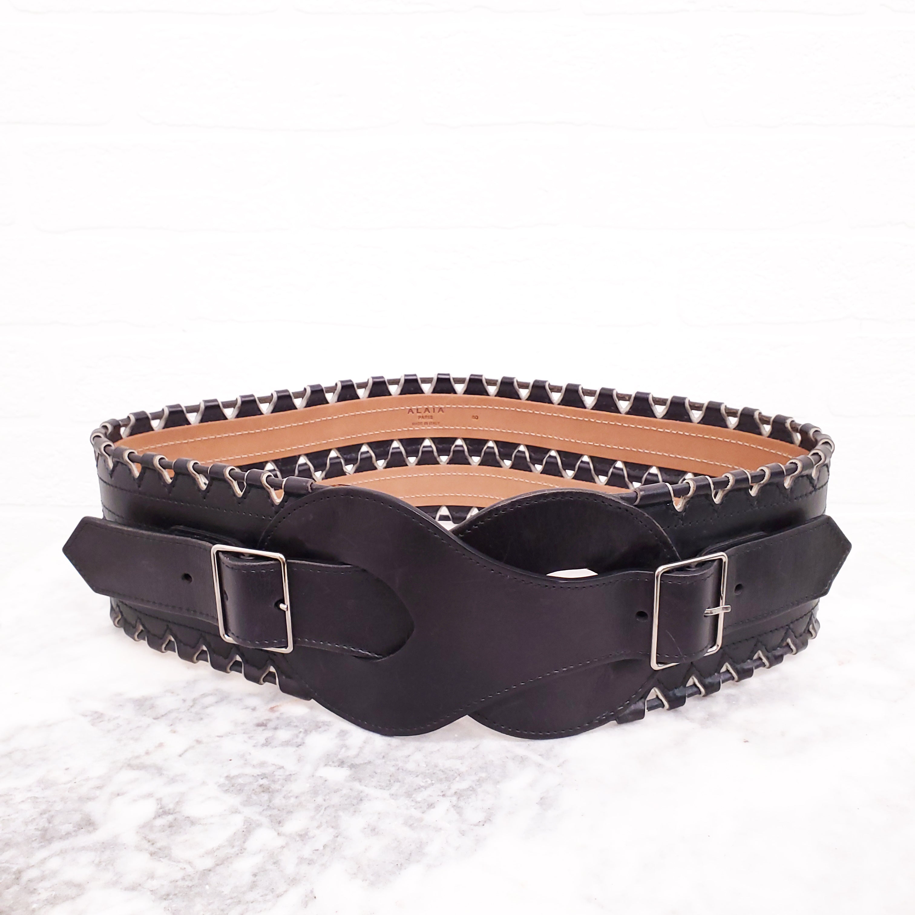 ALAÏA WAIST BELT - SIZE 80