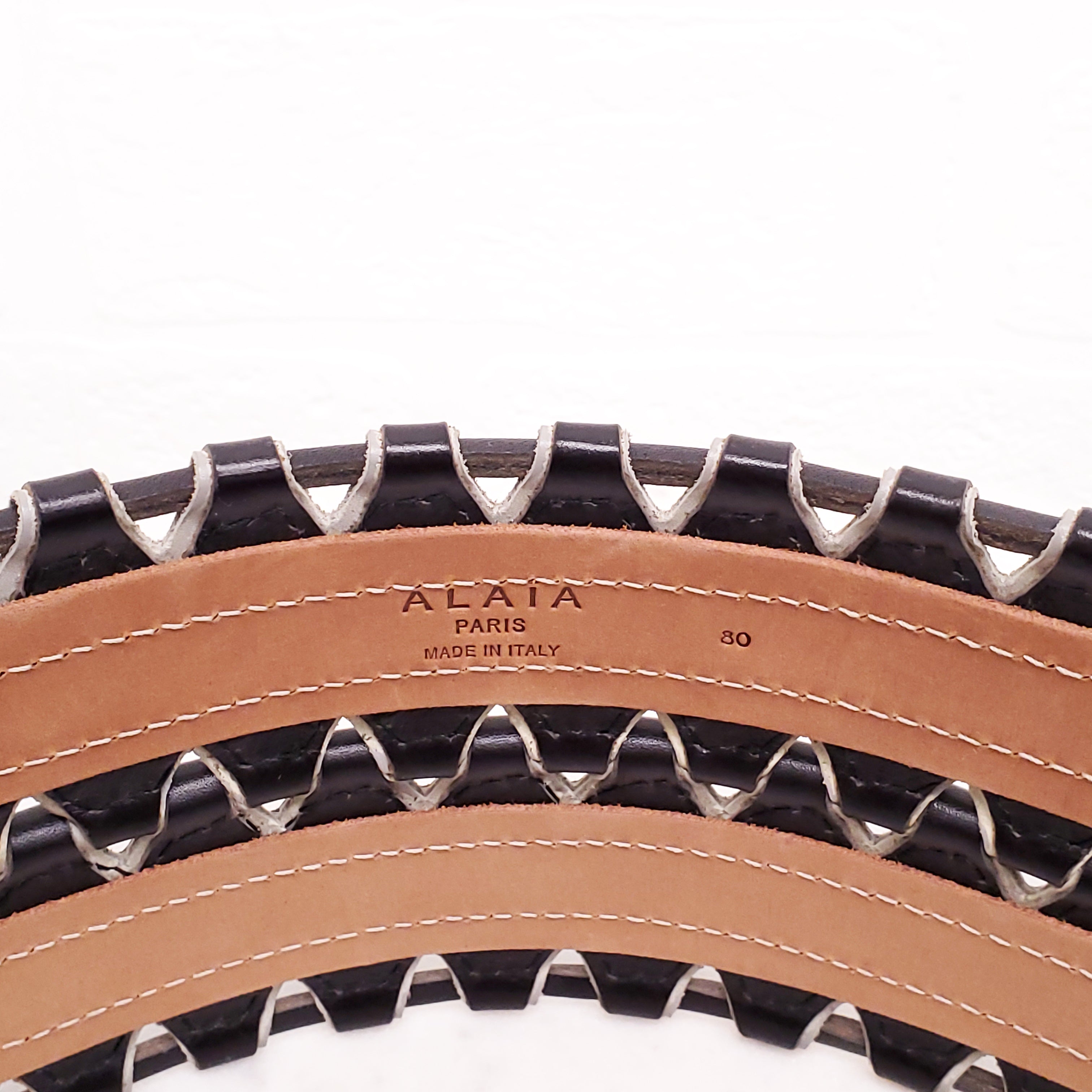 ALAÏA WAIST BELT - SIZE 80