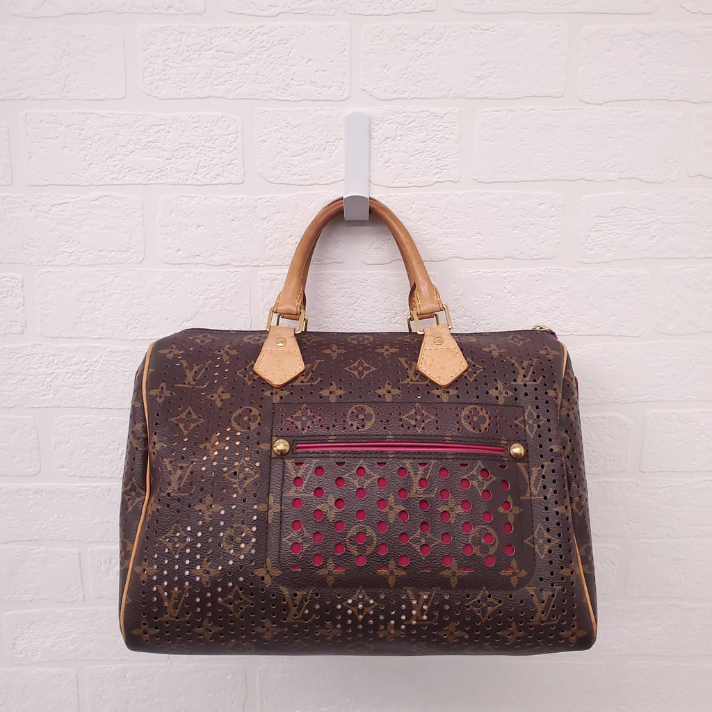 LOUIS VUITTON PERFORATED MONOGRAM SPEEDY 30