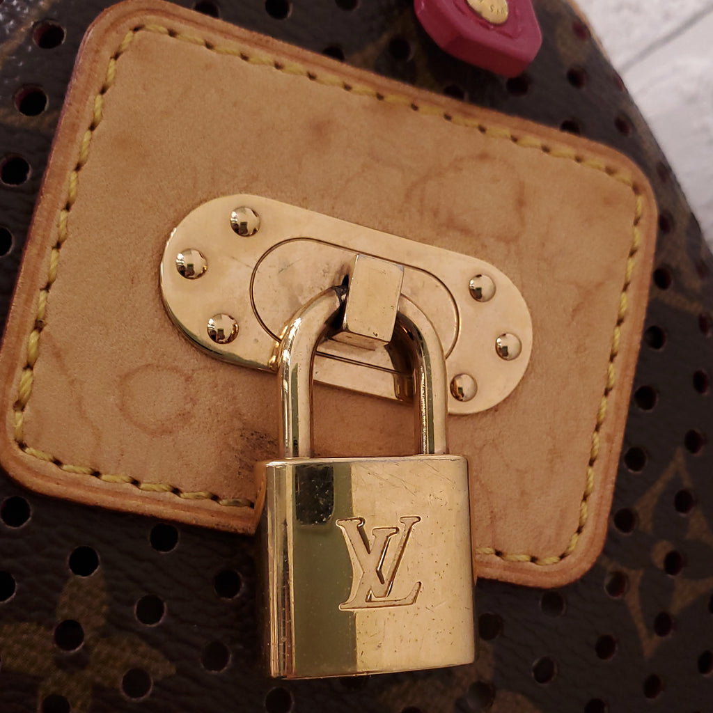 LOUIS VUITTON PERFORATED MONOGRAM SPEEDY 30