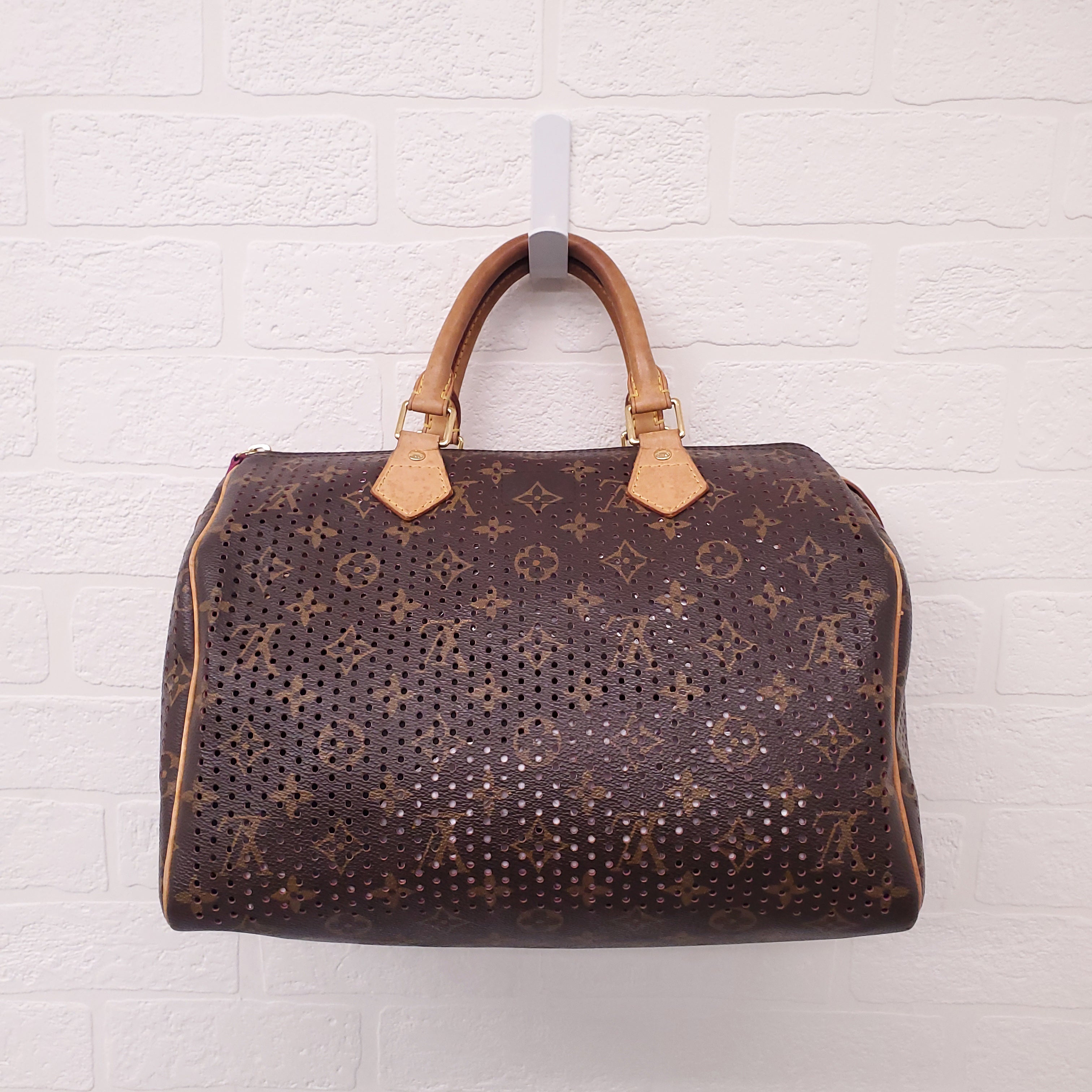 LOUIS VUITTON PERFORATED MONOGRAM SPEEDY 30