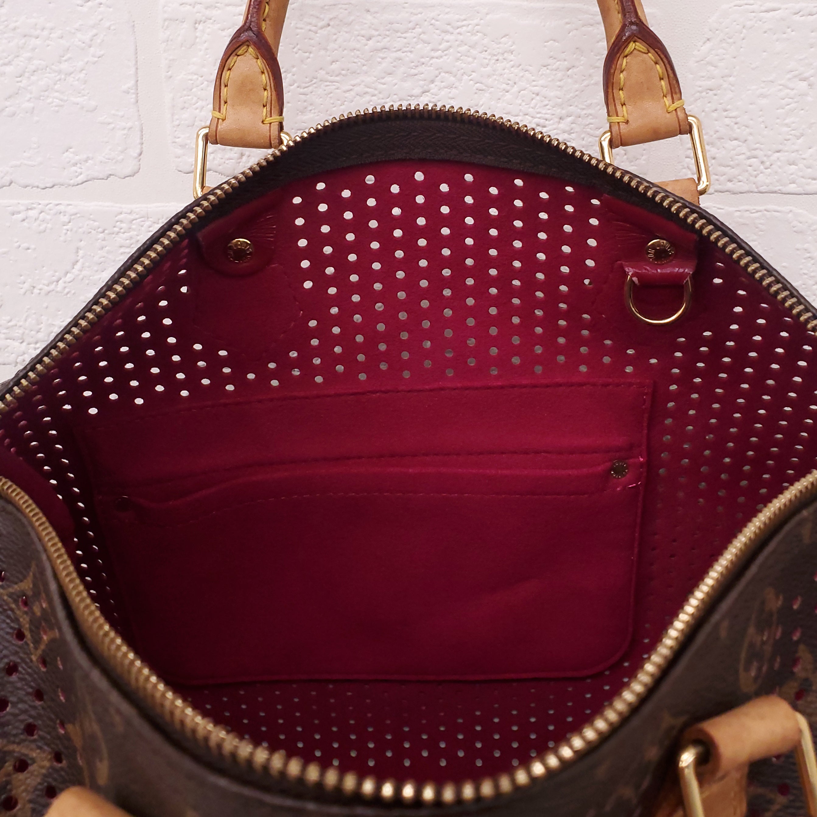 LOUIS VUITTON PERFORATED MONOGRAM SPEEDY 30