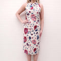SEA NEW YORK FLORAL EMBROIDERED DRESS - SIZE 12